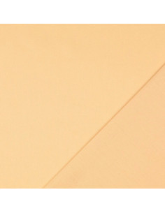 Tissu coton cretonne uni - Sable 2