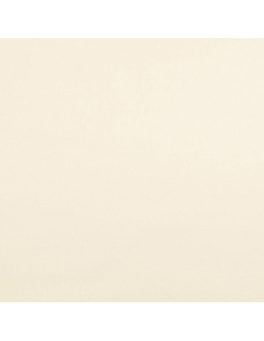 Tissu coton cretonne uni - Écru