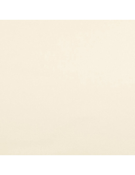 Tissu coton cretonne uni - Écru