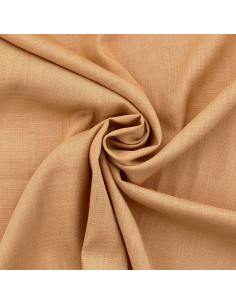 Tissu lin viscose - Beige doré 2