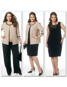 Patron de veste, robe, jupe, pantalon - Butterick 5719