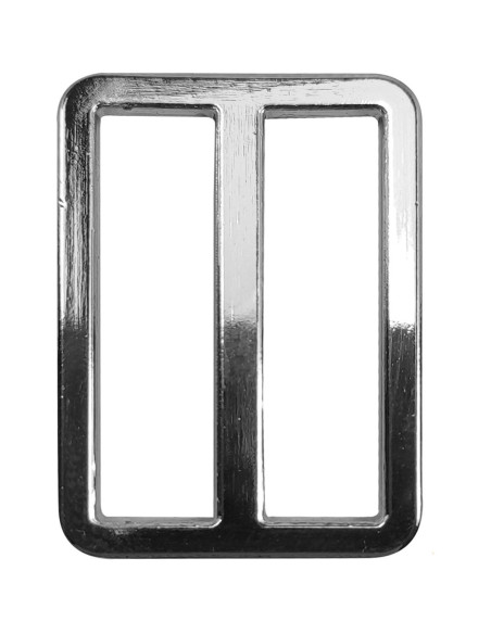 Boucle passant métal premium - Argent 32 mm