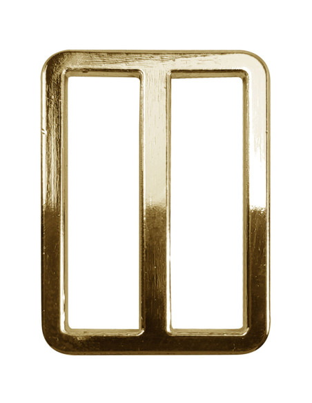 Boucle passant métal premium - Or jaune 32 mm