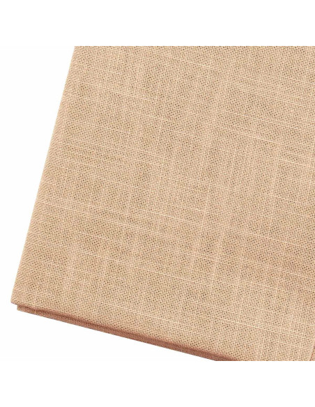 Coupon de tissu sashiko 50 cm x 55 cm - Naturel