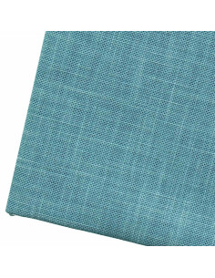 Coupon de tissu sashiko 50 cm x 55 cm - Bleu ciel