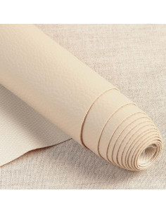 Coupon simili Karla 140 cm x 50 cm - Mastic