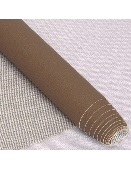 Coupon simili Karla 140 cm x 50 cm - Taupe