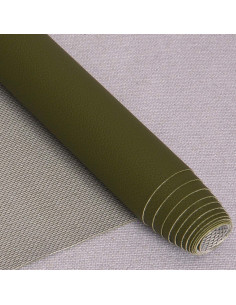 Coupon simili Karla 140 cm x 50 cm - Kaki