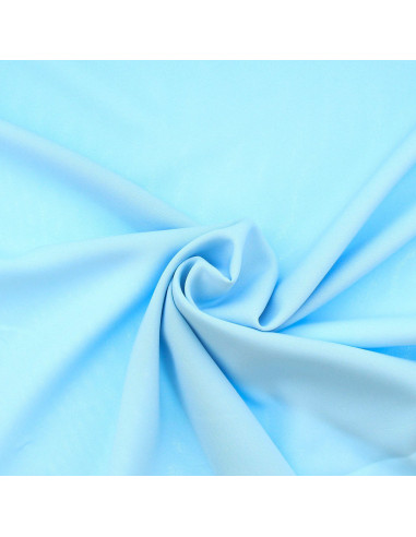 Tissu burlington - Bleu layette