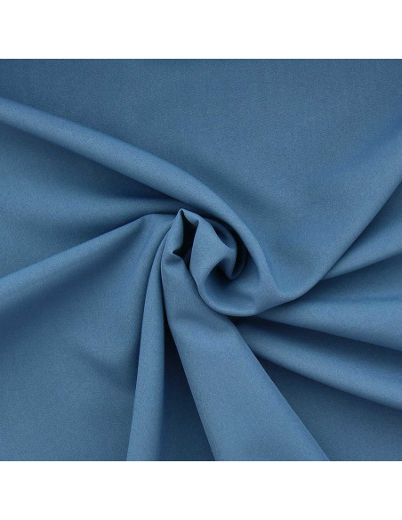 Tissu burlington - Bleu acier