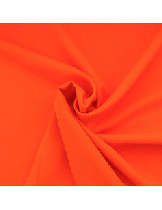 Tissu burlington - Orange foncé