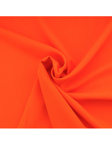 Tissu burlington - Orange foncé