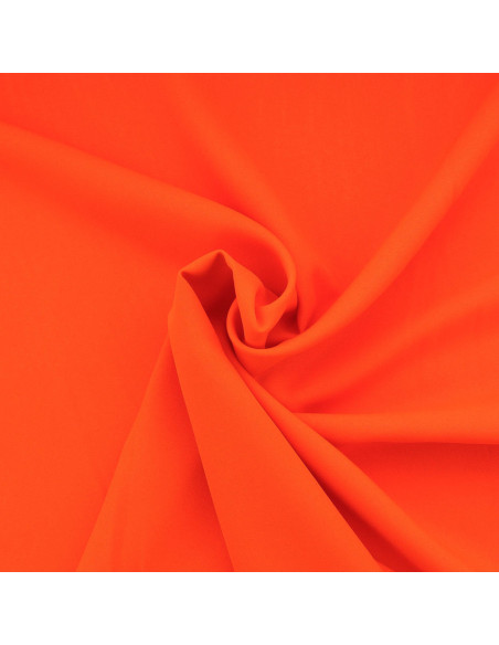 Tissu burlington - Orange foncé