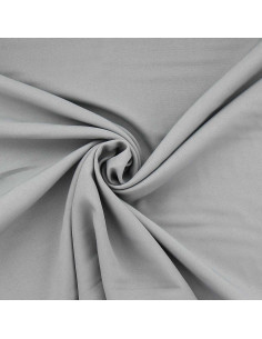 Tissu burlington - Gris argent