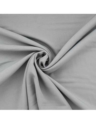 Tissu burlington - Gris argent