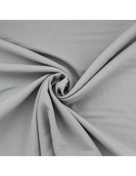 Tissu burlington - Gris argent