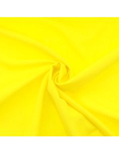 Tissu burlington - Jaune vif