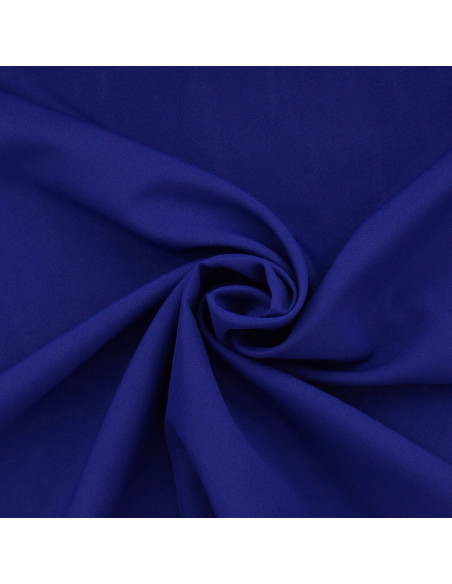 Tissu burlington - Bleu indigo