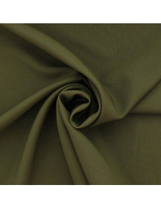 Tissu burlington - Kaki foncé