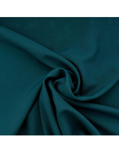 Tissu burlington - Bleu pétrole