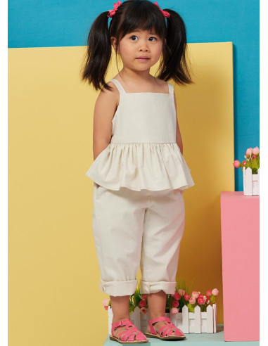 Patron de salopette et robe - Butterick 6936