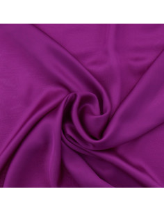 Tissu satin de viscose - Cyclamen