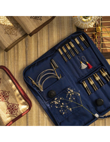 Trousse aiguilles circulaires en bois d´ébène Heirloom Lantern Moon
