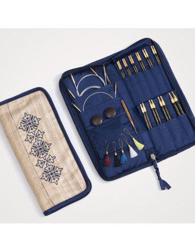Trousse aiguilles circulaires en bois d´ébène Heirloom Lantern Moon