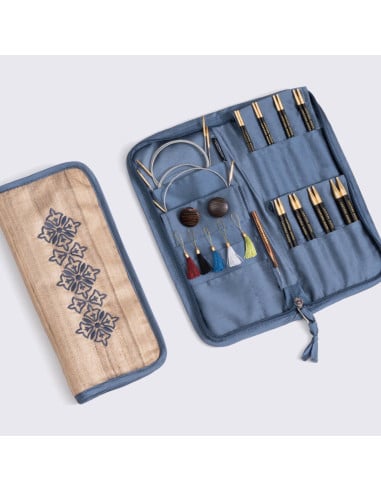 Trousse aiguilles circulaires en bois d´ébène Glory Lantern Moon