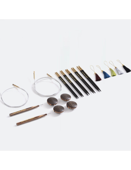 Trousse aiguilles circulaires en bois d´ébène Legacy Lantern Moon