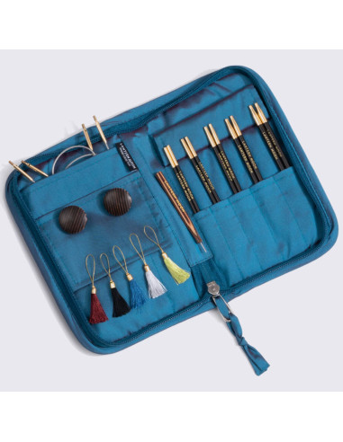 Trousse aiguilles circulaires en bois d´ébène Charm Lantern Moon