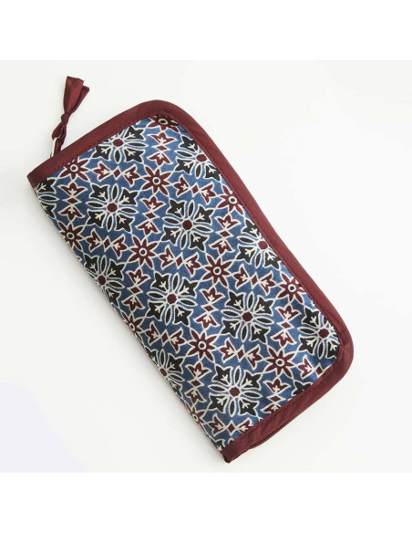 Etui pour aiguilles à tricoter double pointes Ajrak Lantern Moon
