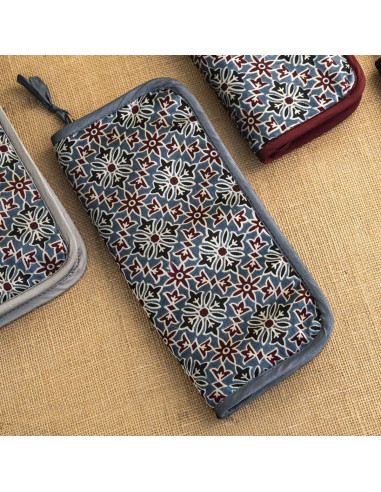 Etui pour aiguilles à tricoter interchangeables Ajrak Lantern Moon