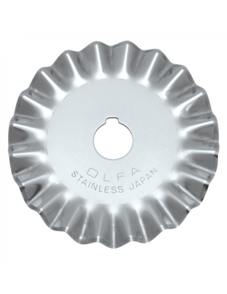 1 lame de rechange pour cutter à cranter - 45 mm