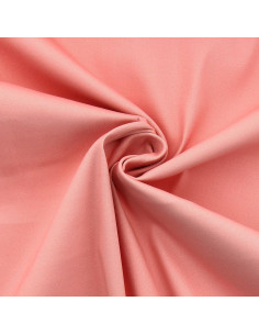 Tissu gabardine de coton stretch - Saumon