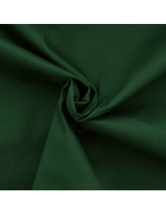 Tissu gabardine de coton stretch - Vert foncé