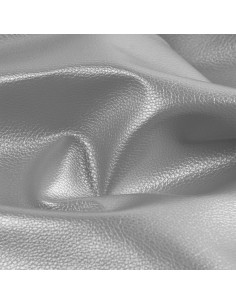 Coupon simili Karla Star 140 cm x 50 cm - Argent métallisé 2