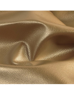 Coupon simili Karla Star 140 cm x 50 cm - Or foncé métallisé 2