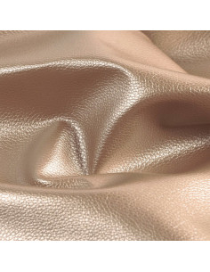 Coupon simili Karla Star 140 cm x 50 cm - Taupe foncé métallisé 2