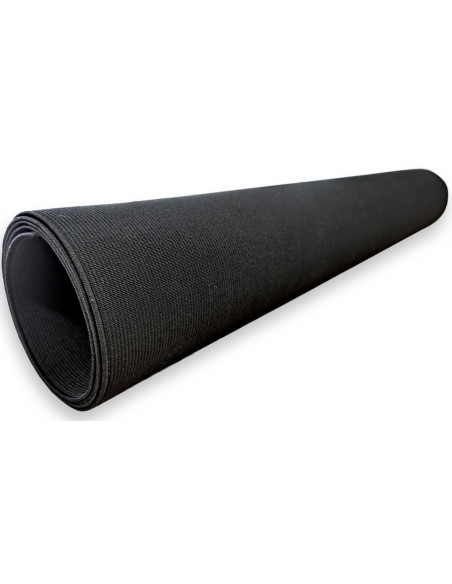 Bande élastique extra large noire - 45 cm x 1 mètre
