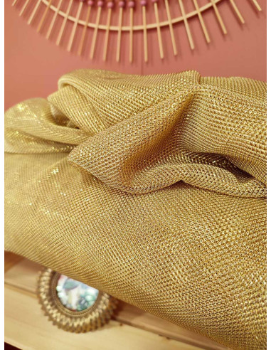 Tulle lurex - Or