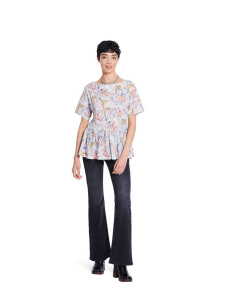 Patron de blouse - Burda 5856 2
