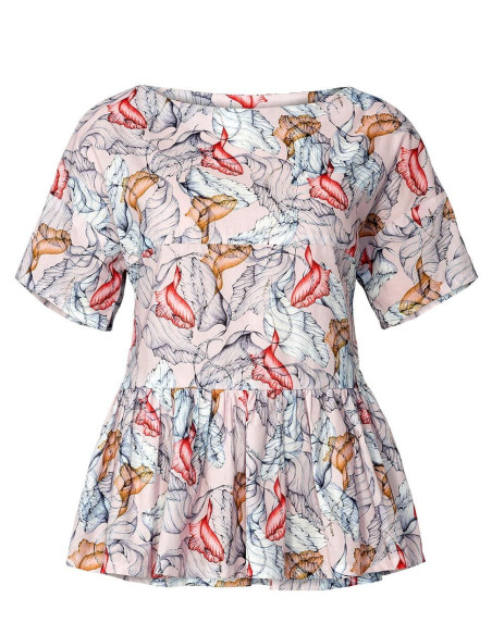 Patron de blouse - Burda 5856
