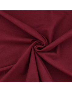 Tissu flanelle - Bordeaux