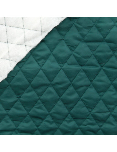 Doublure matelassée - Vert foncé