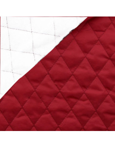 Doublure matelassée - Rouge 2