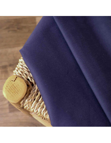 Tissu gabardine Encre - Lise Tailor