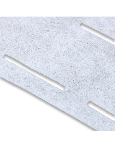 Entoilage pour rebord rapide Perfobande 25 mm - Blanc