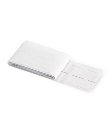 Entoilage pour rebord rapide Perfobande 40 mm - Blanc