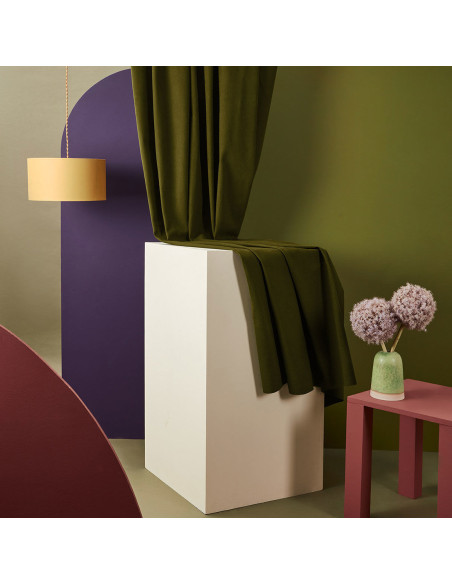 Tissu gabardine de coton Ivy Green - Atelier Brunette